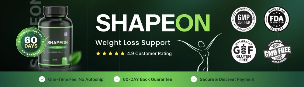 ShapeON discount banner
